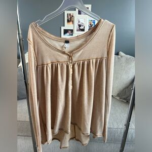Free People thermal tunic